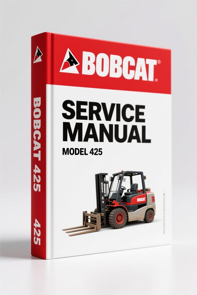 Bobcat 425 2006 Service Manual – Factory Specs for Compact Excavator