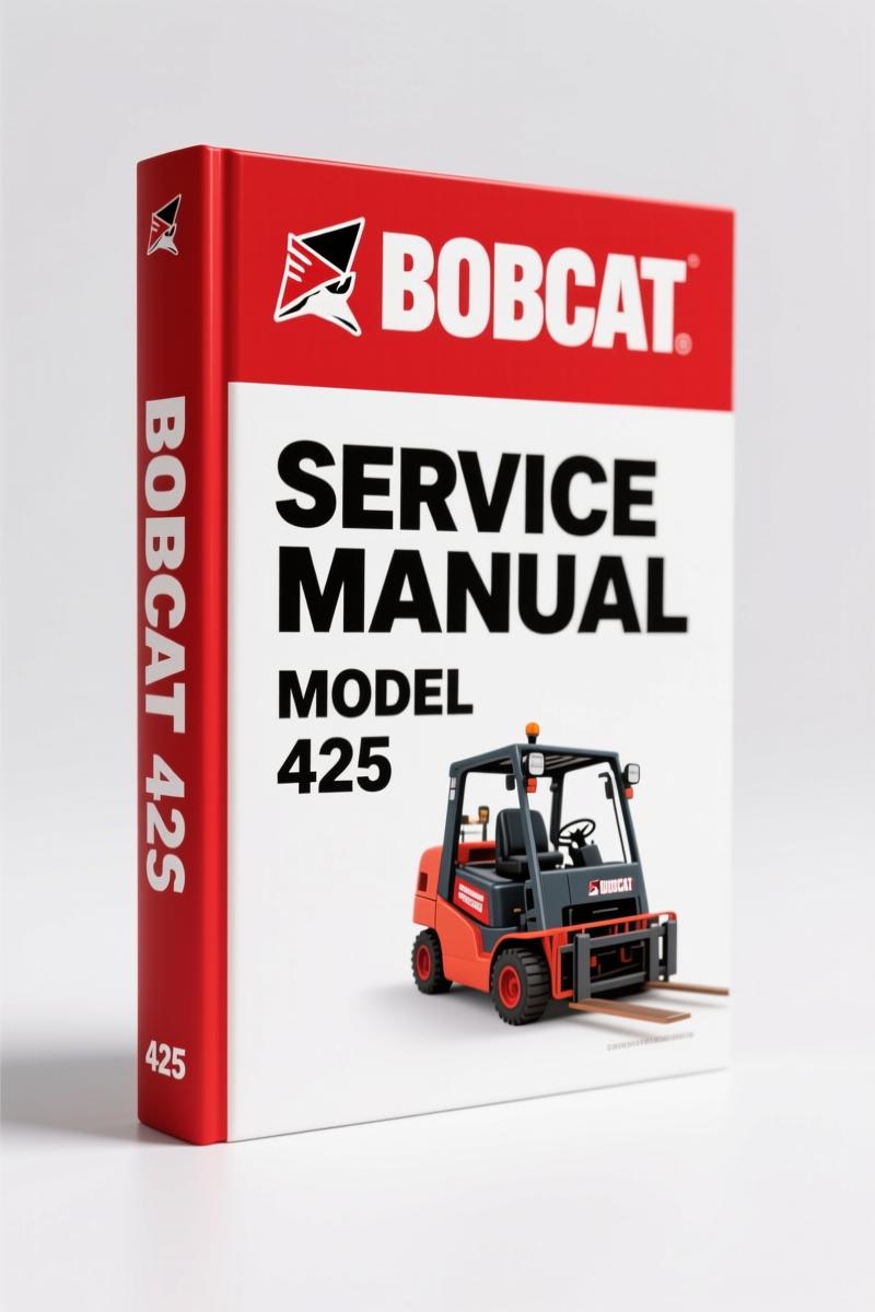 Bobcat 425, 428 2008 Service Manual - Factory OEM Specifications