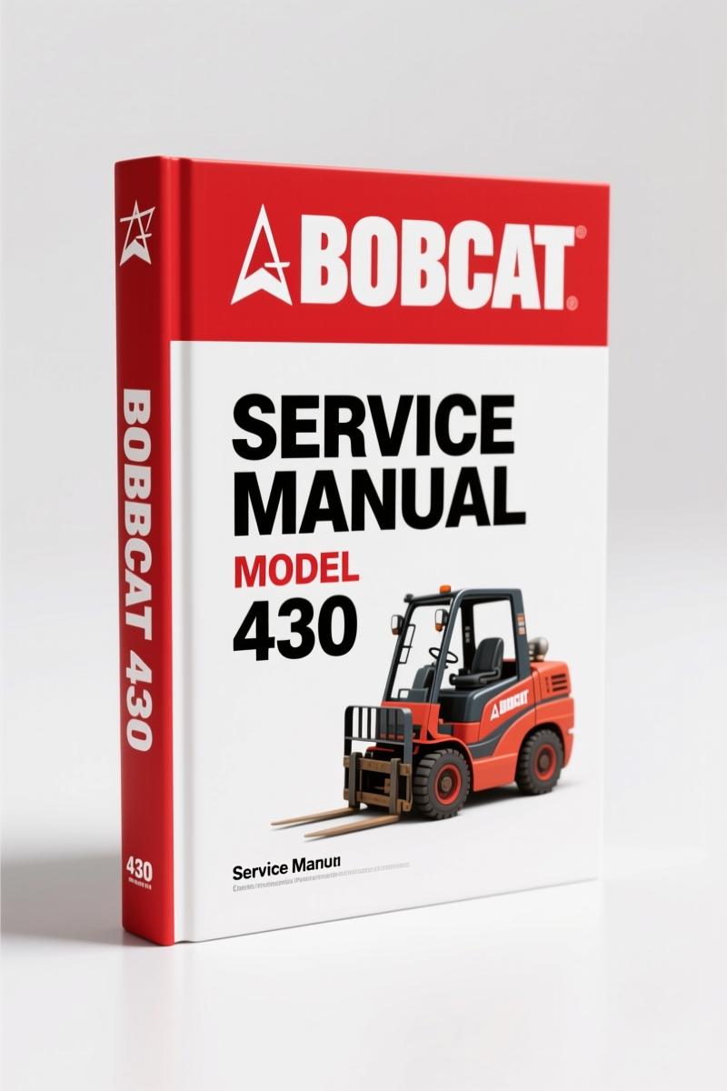 Bobcat 430 2008 Service Manual – 1439 Pages OEM Factory Specs