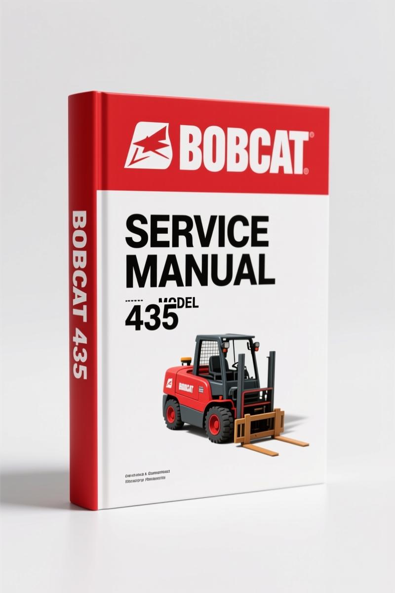 Bobcat 435 2008 Service Manual – OEM Factory Specs