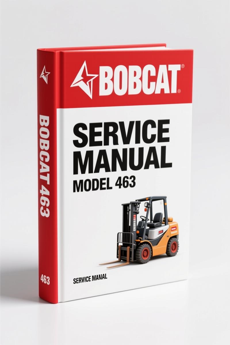 Bobcat 463 2006 Service Manual – 374 Pages of Factory Specs