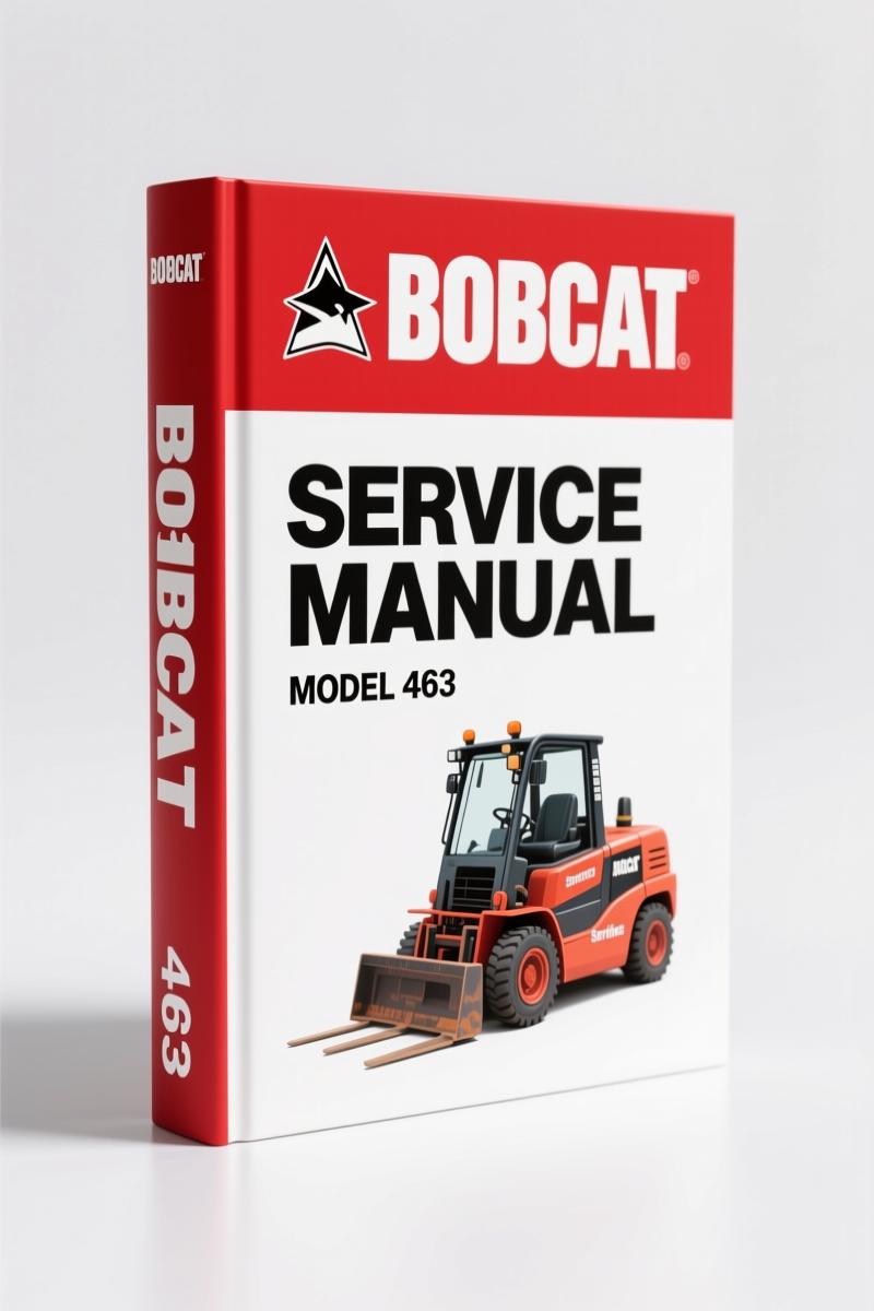 Bobcat 463 2007 Service Manual – OEM Factory Specs