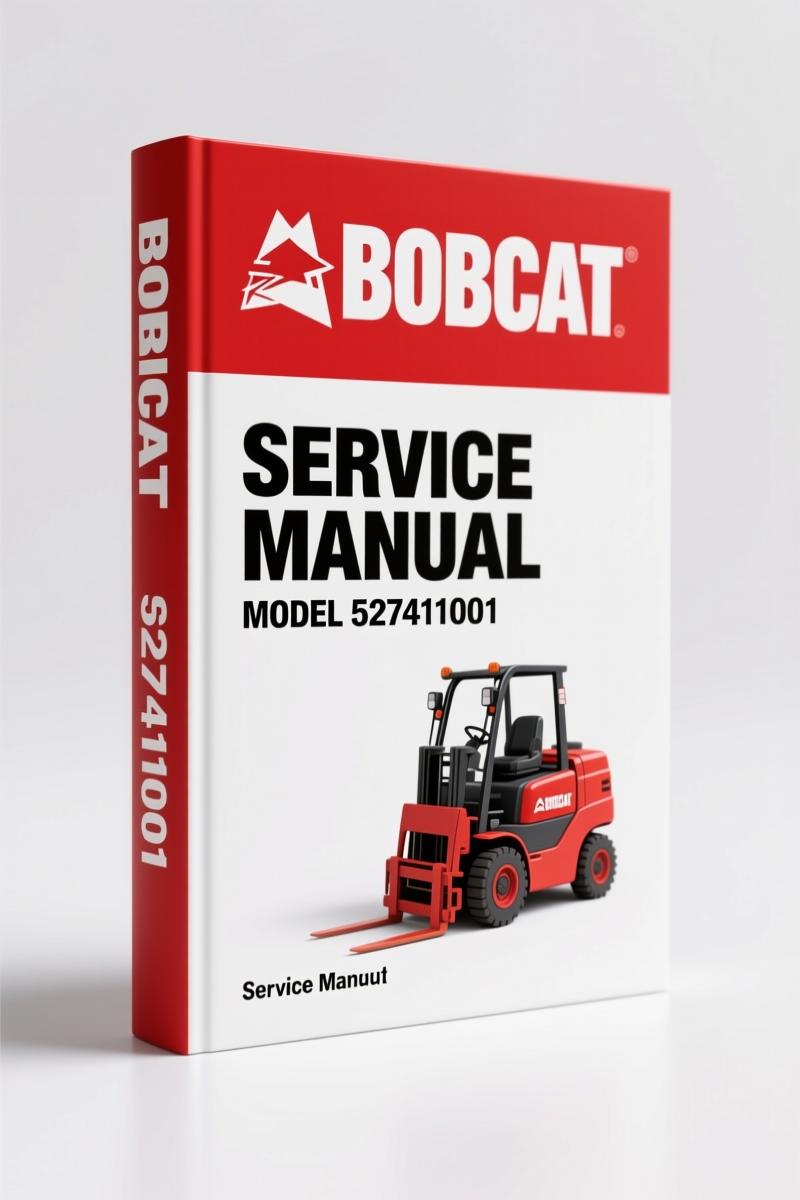 Bobcat 527311001, 527411001 2006 Service Manual – 612 Pages Factory Specs