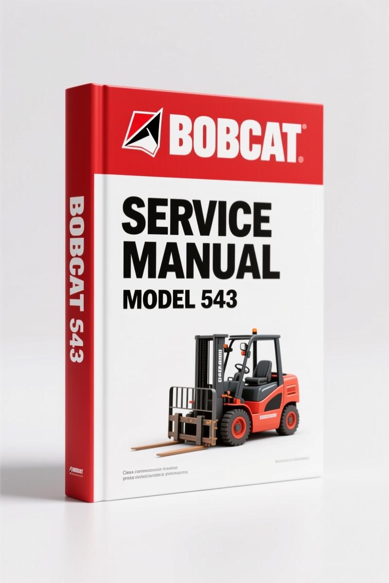 Bobcat 540, 543 1981 Service Manual – Factory Specs for Skid-Steer Loader