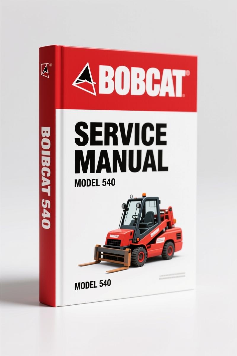 Bobcat 540, 543, 543B 1994 Service Manual – 316 Pages Factory Specs