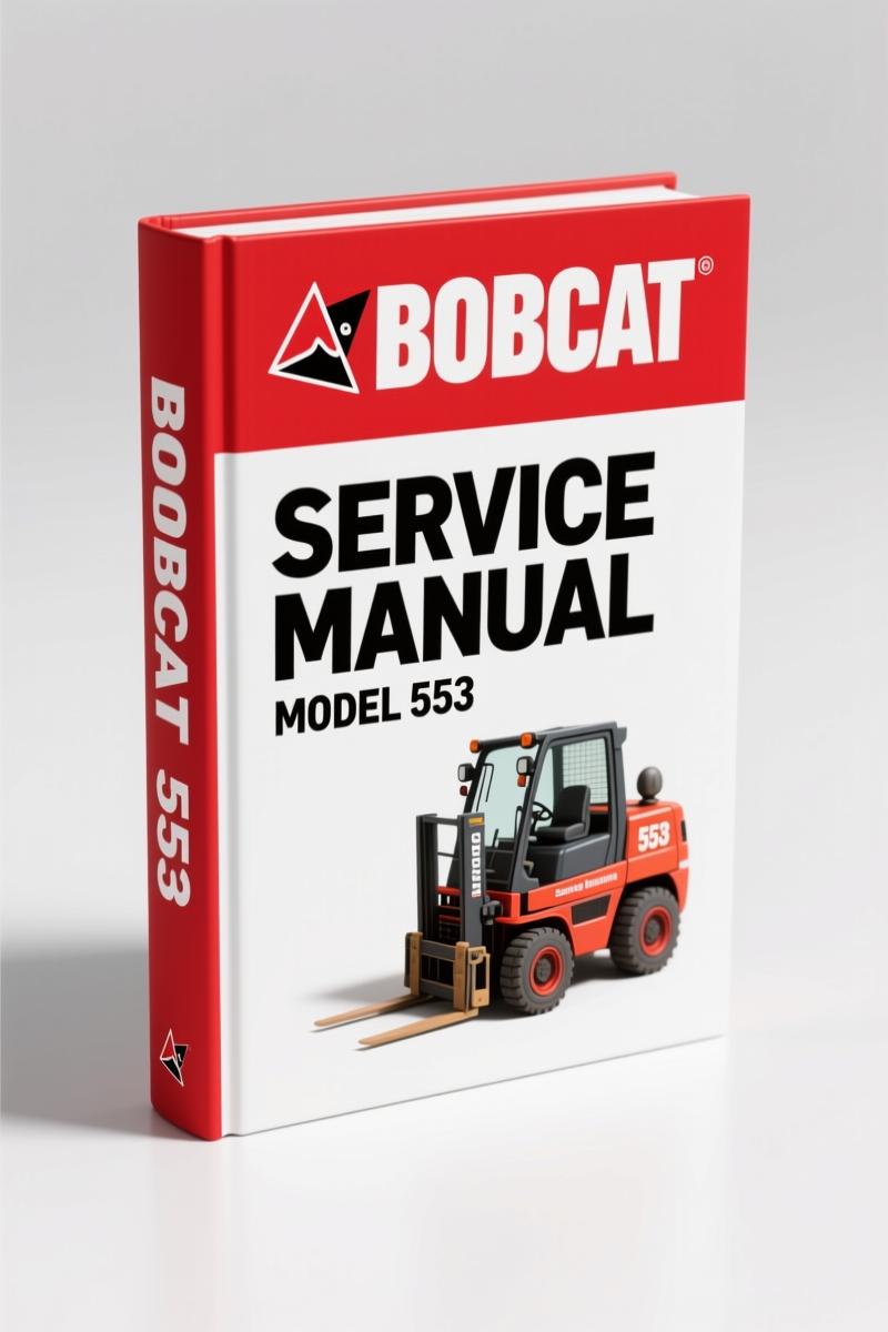 Bobcat 553 2008 Service Manual – Factory Specs for Skid-Steer Loader