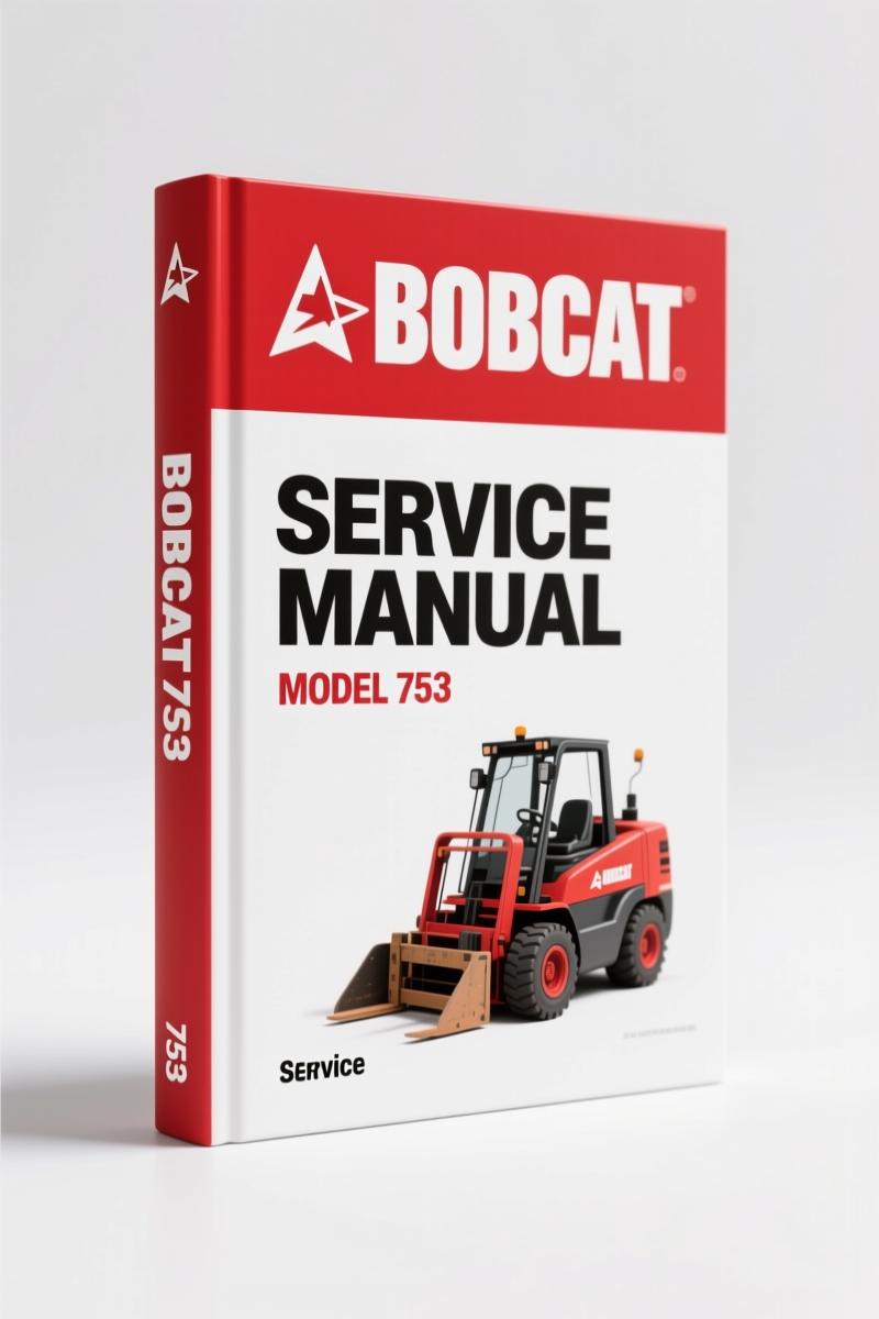 Bobcat 753, 753H 1999 Service Manual – Factory Specs for Skid Steer