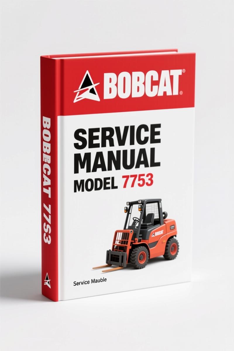 Bobcat 7753 1991 Service Manual – 315 Pages Factory Specs