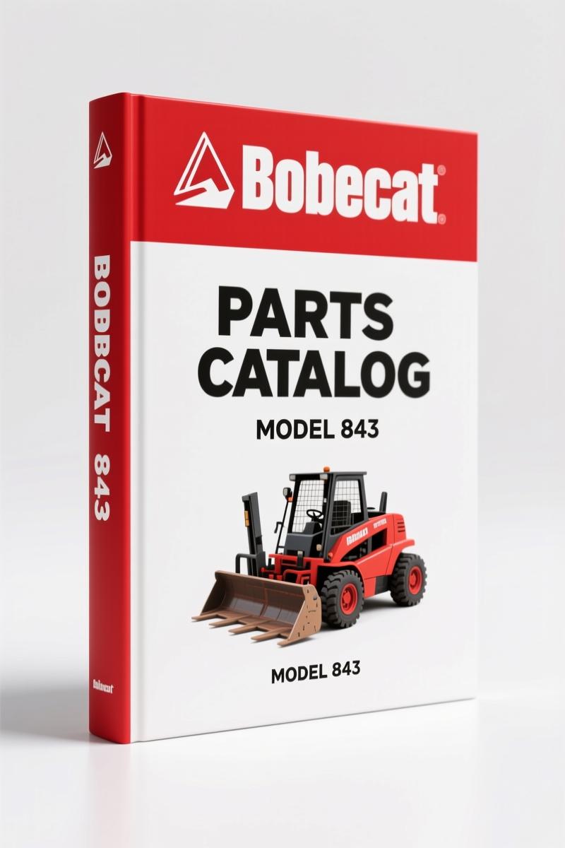 Bobcat 843 2007 Parts Catalog – OEM Index for Skid-Steer Loader