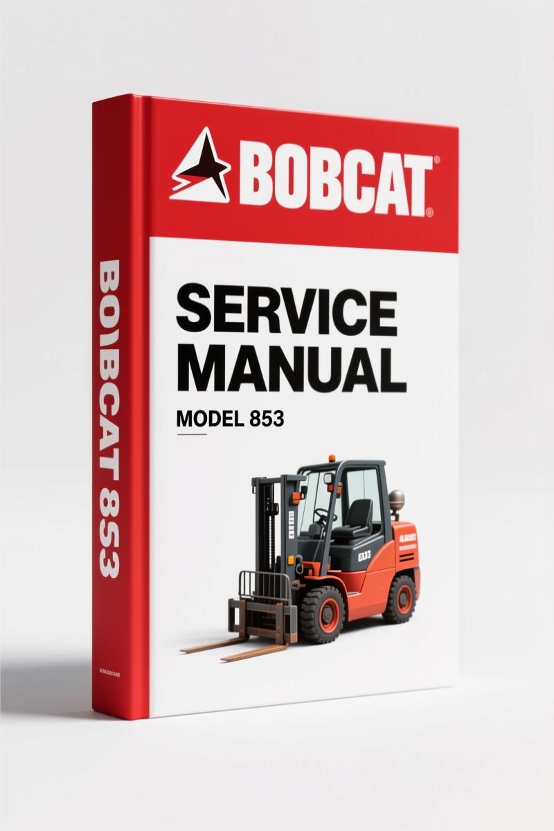 Bobcat 853 1997 Service Manual – Factory Specs for Skid-Steer Loader Repair