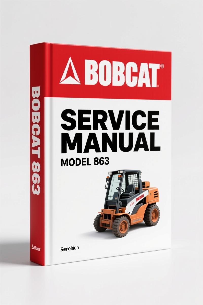 Bobcat 863 1998 Service Manual – Factory Specs for Skid-Steer