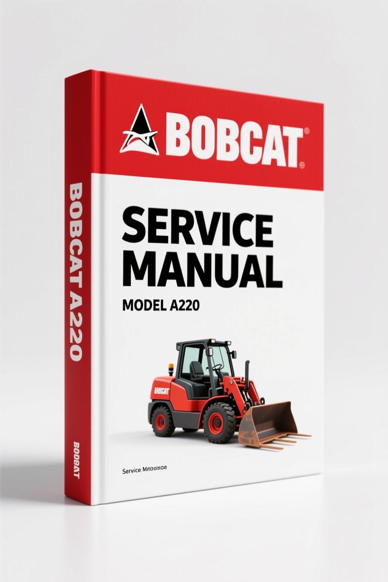 Bobcat A220 2006 Service Manual – 982 Pages Factory Specs