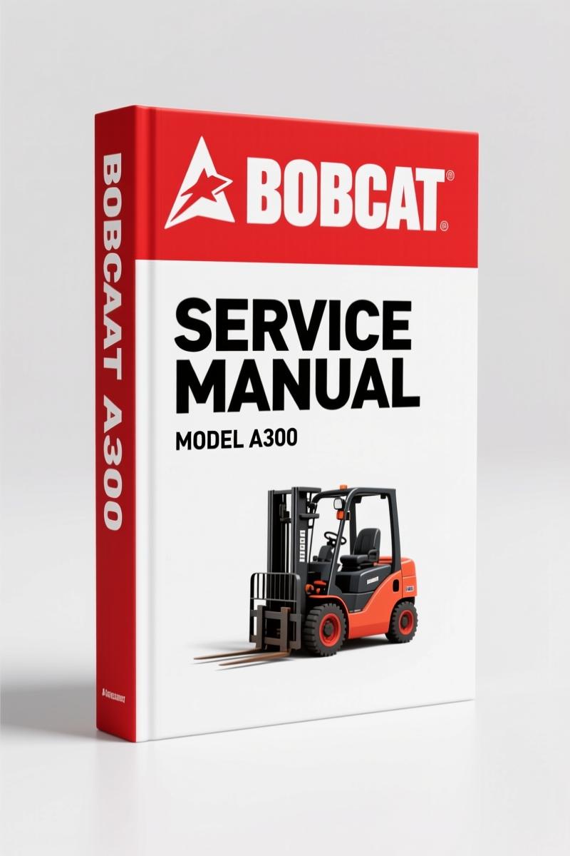 Bobcat A300 2008 Service Manual – Factory Specs for All-Wheel Steer Loader