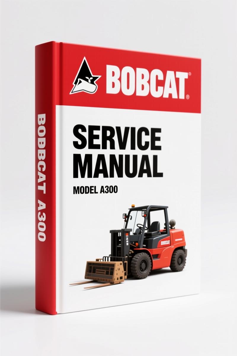 Bobcat A300 2008 Service Manual – 805 Pages of Factory Specs