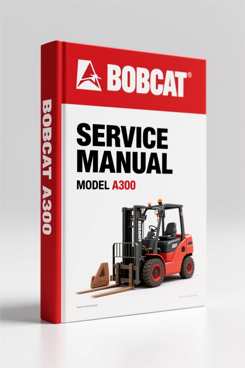 Bobcat A300 2006 Service Manual – Factory Hydraulics & Torque Specs