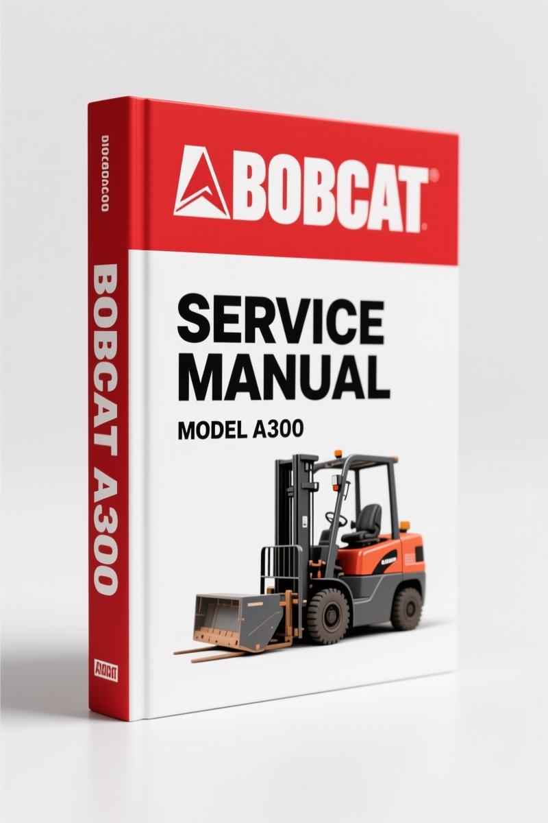 Bobcat A300 2008 Service Manual – 809 Pages OEM Specs