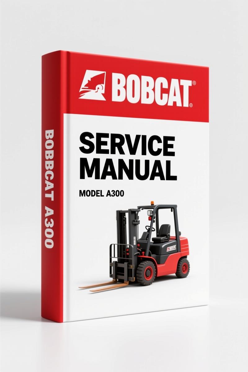 Bobcat A300 2008 Service Manual – 872 Pages Factory Specs