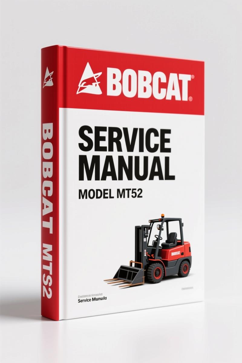 Bobcat MT52, MT55 2007 Service Manual – Factory Specs for Mini Track Loaders