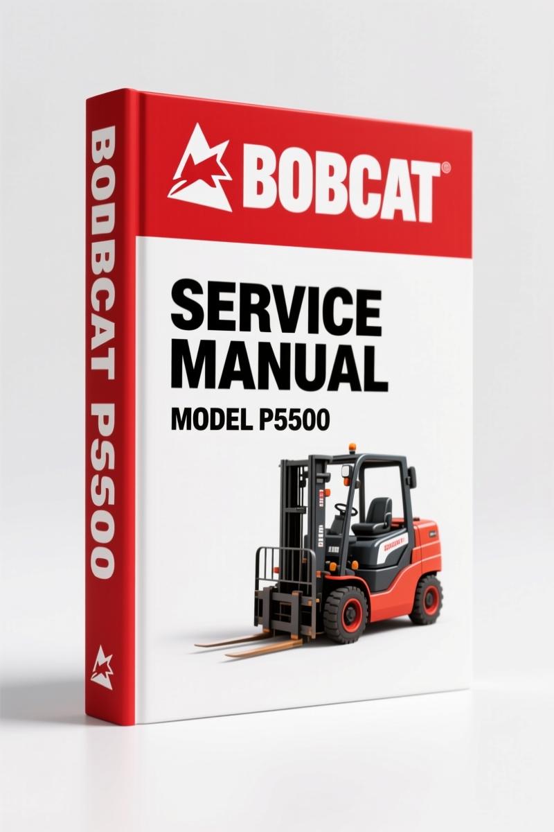 Bobcat P3000-P5500 Service Manual – 349 Pages OEM Specs