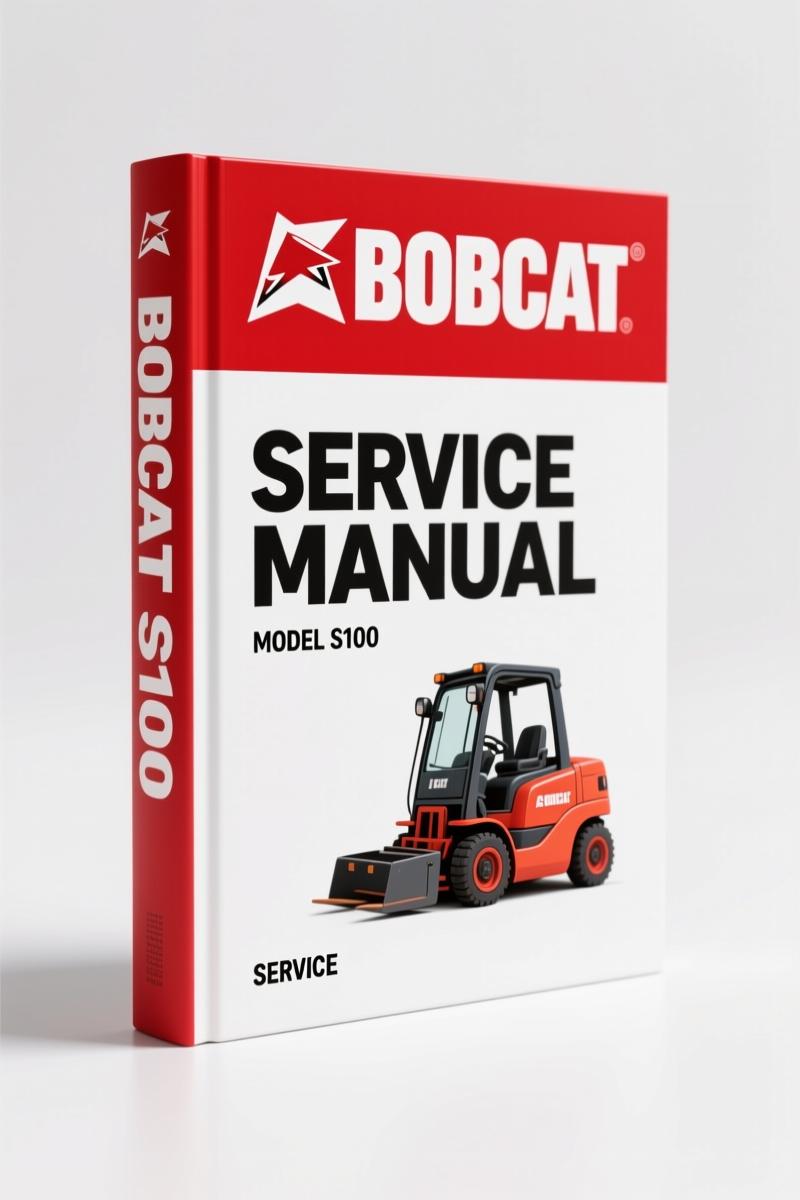 Bobcat S100 2008 Service Manual – 508 Pages Factory Repair Specs