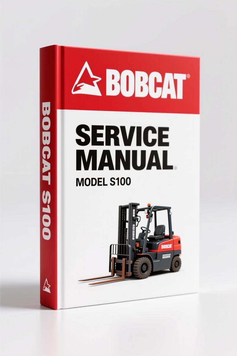 Bobcat S100 2008 Service Manual – OEM Factory Specs