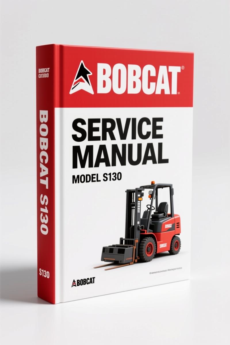 Bobcat S130 2006 Service Manual – 612 Pages of Factory Specs
