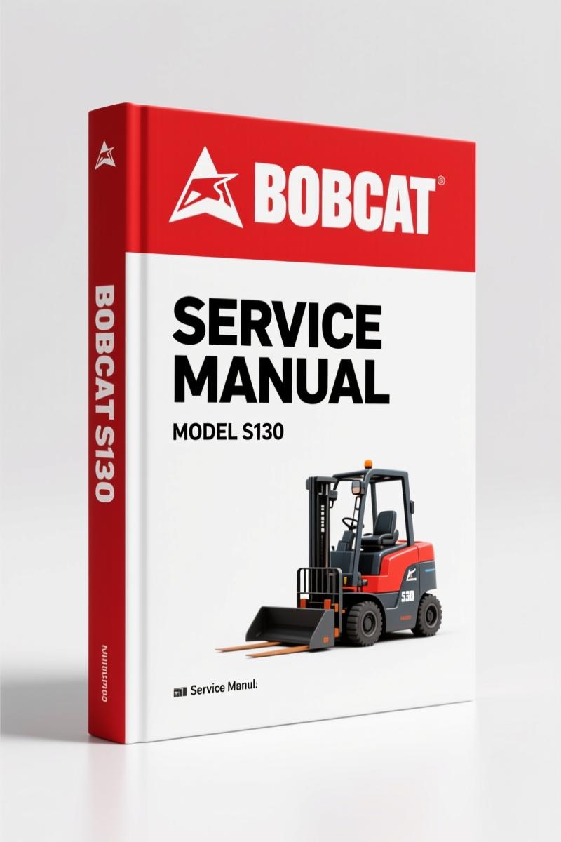 Bobcat S130 2008 Service Manual – Factory Specs for Skid-Steer Loader