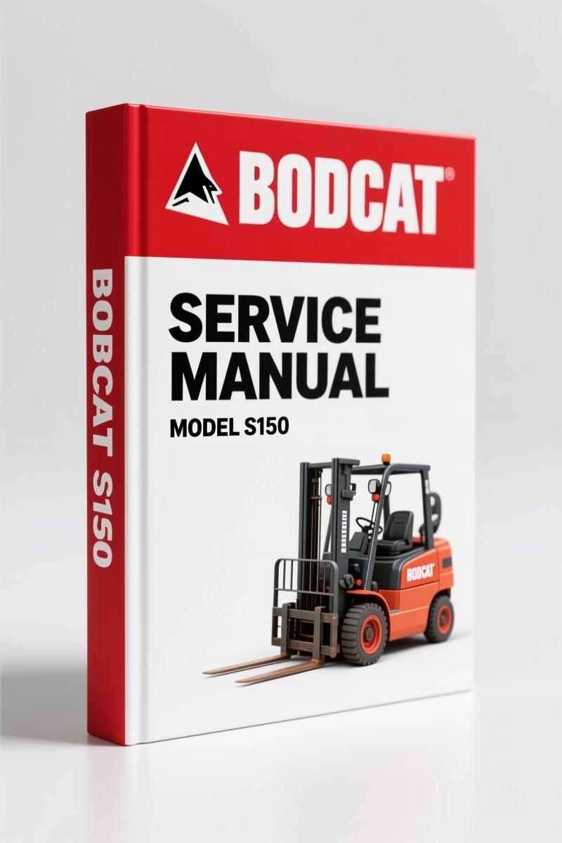 Bobcat S150, S160 2008 Service Manual – Factory Specs for Skid-Steer Loaders