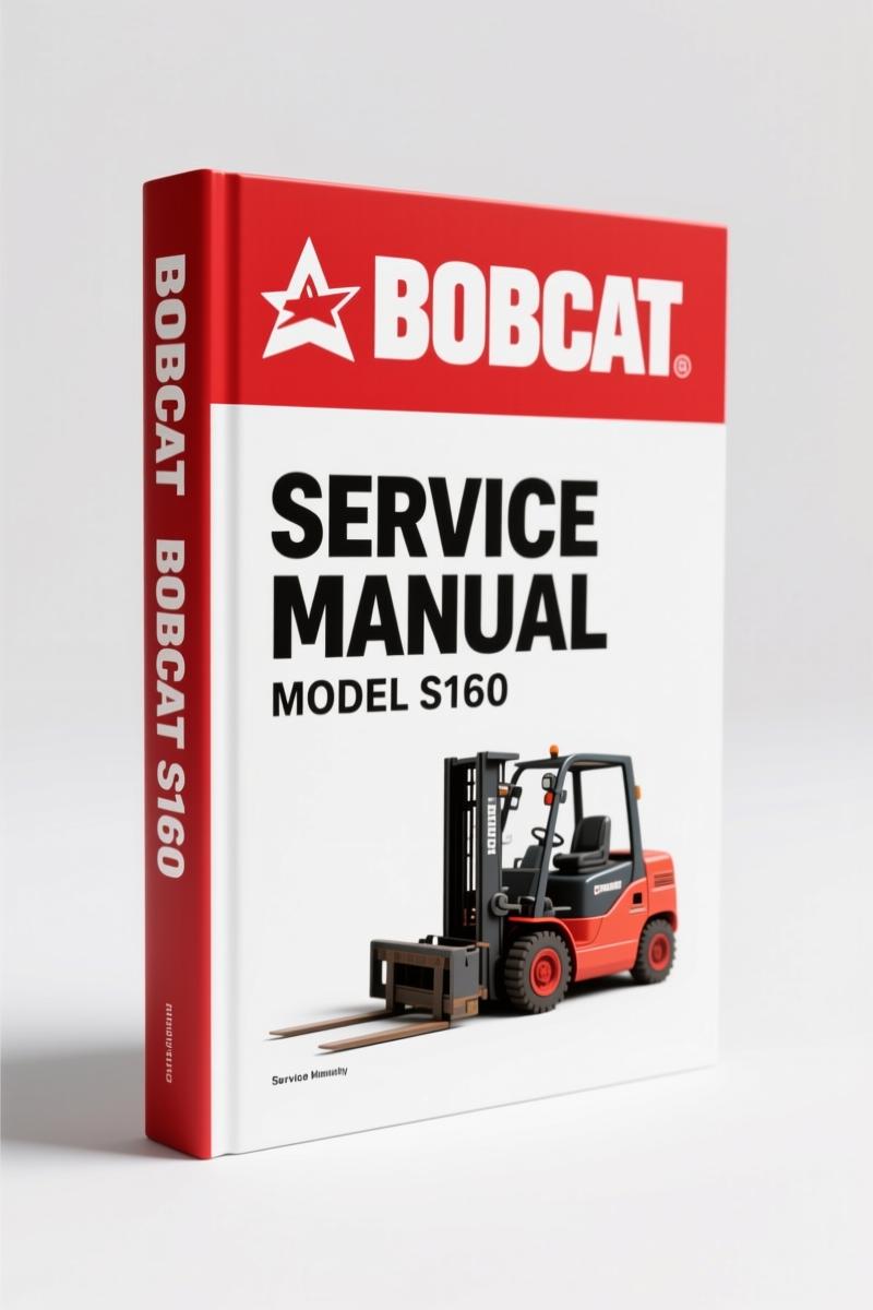 Bobcat S160 2008 Service Manual – 996 Pages of Factory Specs