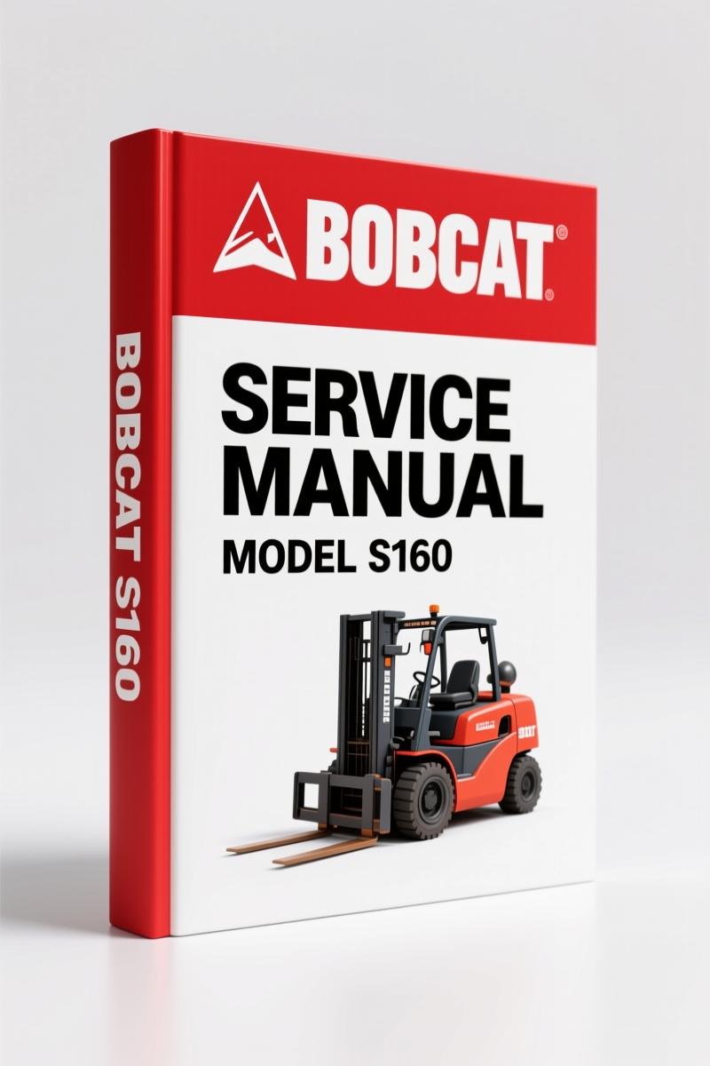 Bobcat S160 2008 Service Manual – OEM Factory Specifications for S160 Skid-Steer Loader