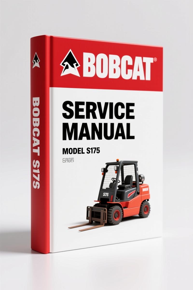 Bobcat S175 2008 Service Manual – 873 Pages Factory Specs