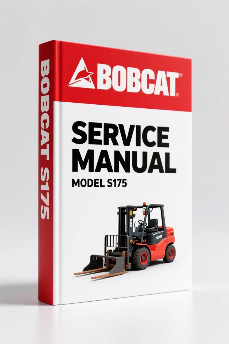 Bobcat S175, S185 2006 Service Manual – 933 Pages Factory Specs