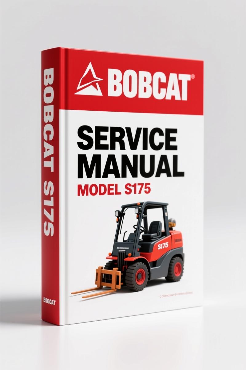 Bobcat S175, S185 2006 Service Manual – 726 Pages Factory Specs