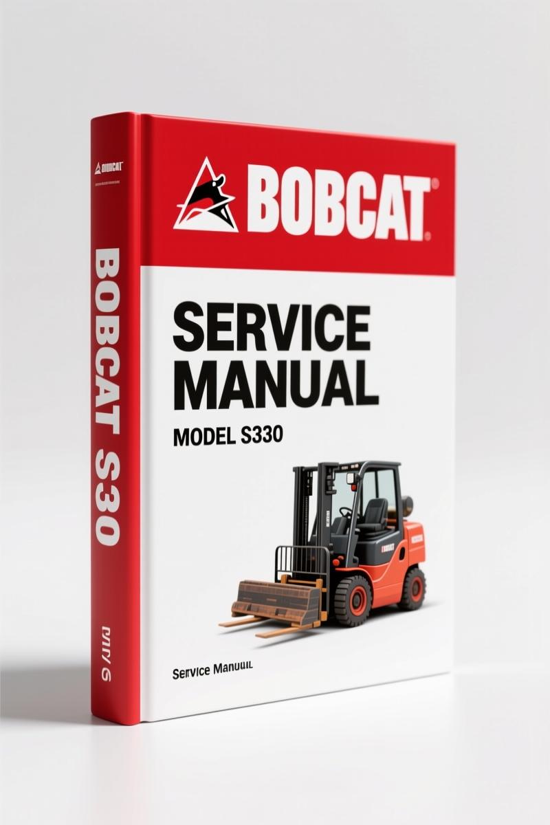 Bobcat S330 2008 Service Manual – 1000 Pages Factory Specs
