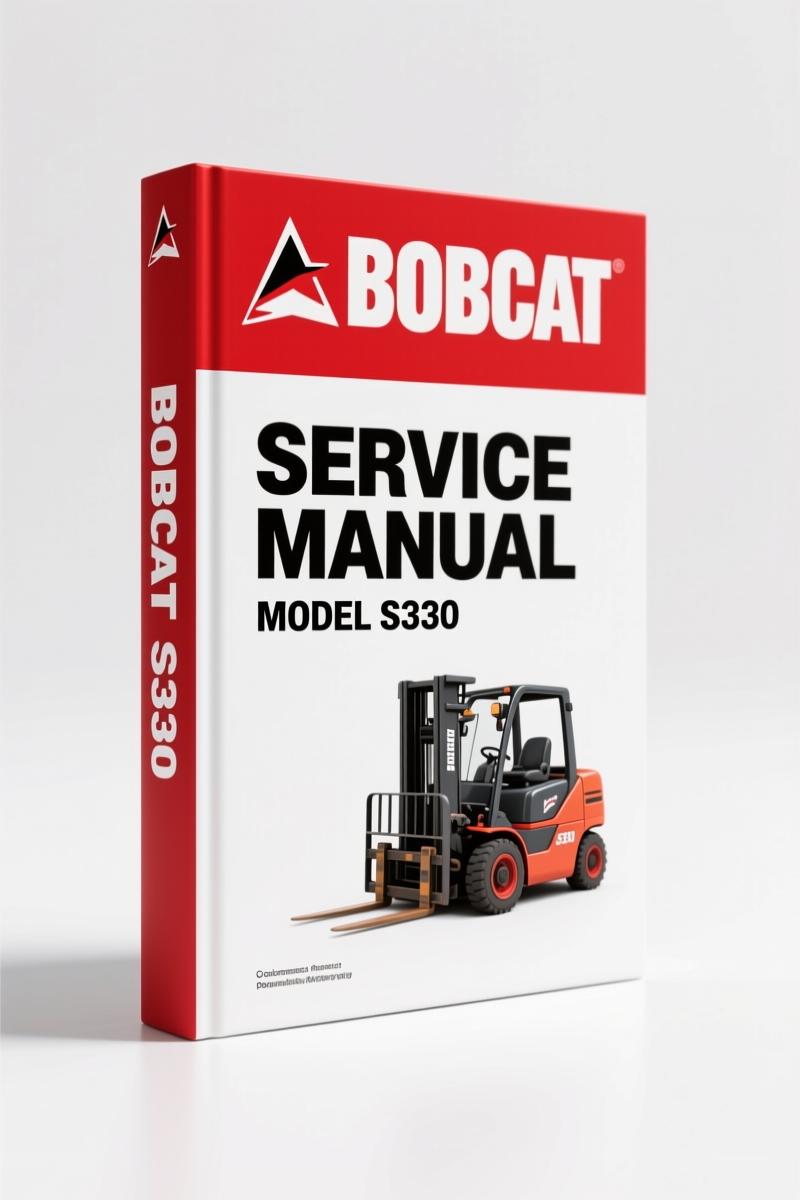 Bobcat S330 2008 Service Manual – 924 Pages Factory Specs