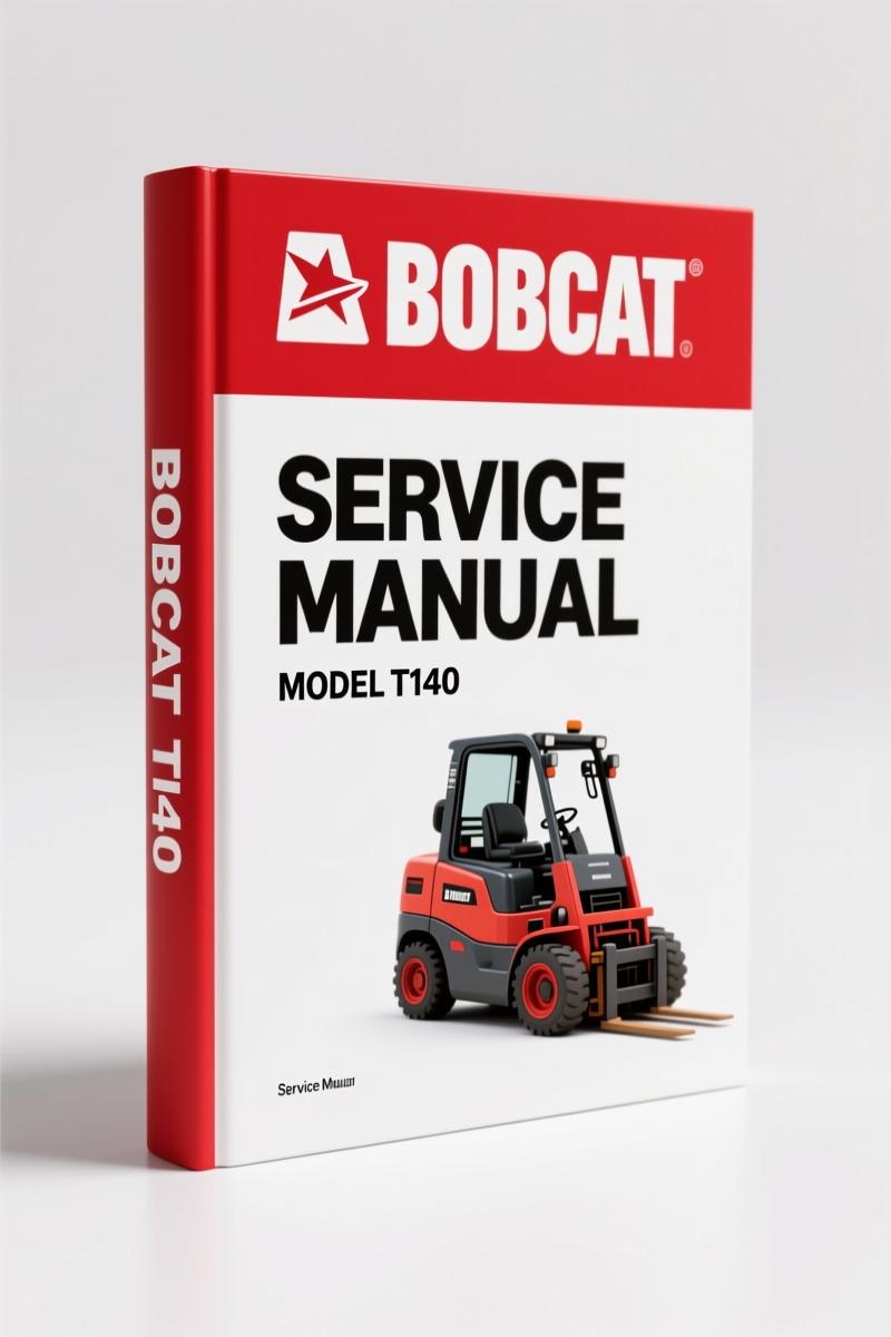Bobcat T140 2008 Service Manual – 770 Pages Factory Specs