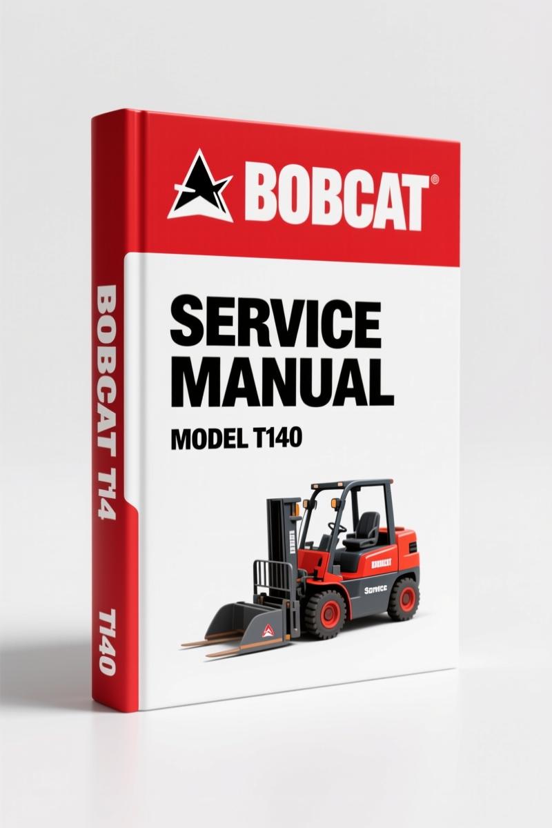Bobcat T140 2008 Service Manual – 741 Pages Factory Specs