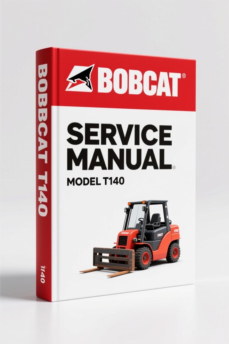 Bobcat T140 2006 Service Manual – 616 Pages Factory Specs for Construction