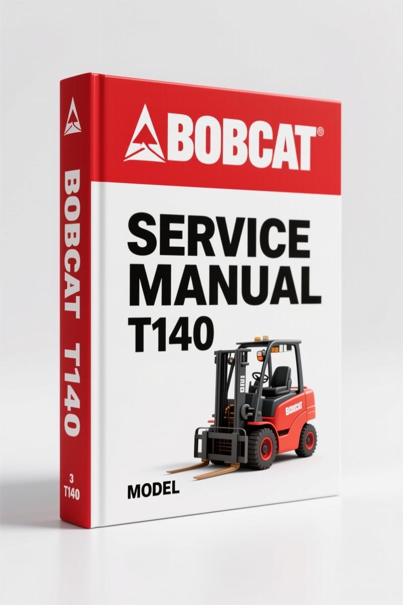 Bobcat T140 2008 Service Manual – 755 Pages Factory Specs