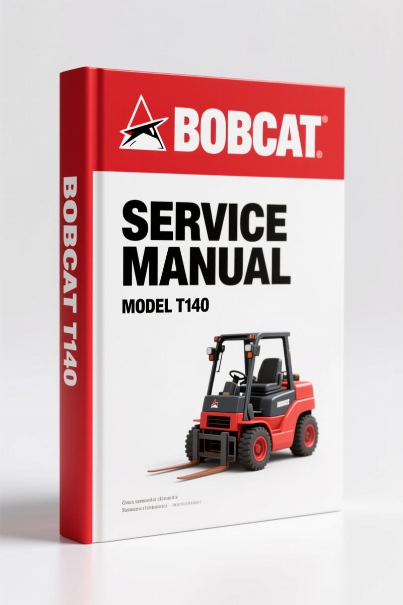 Bobcat T140 2008 Service Manual – 741 Pages OEM Factory Specs