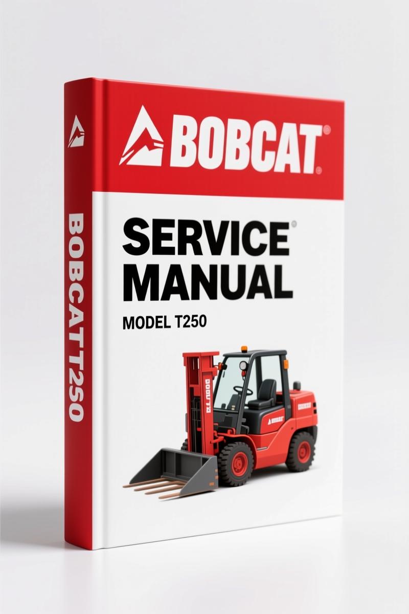 Bobcat T250 2008 Service Manual – 965 Pages Factory Specs