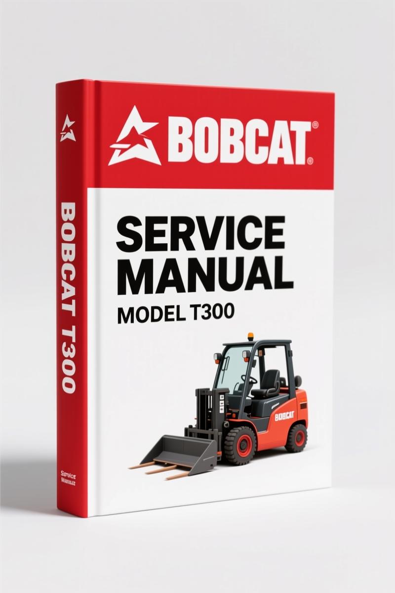 Bobcat T300 2008 Service Manual – 949 Pages OEM Specs