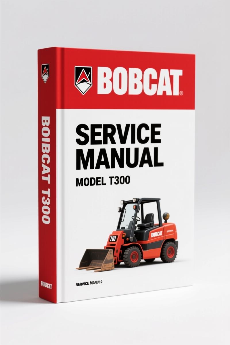 Bobcat T300 2008 Service Manual – 918-Page Factory Specs