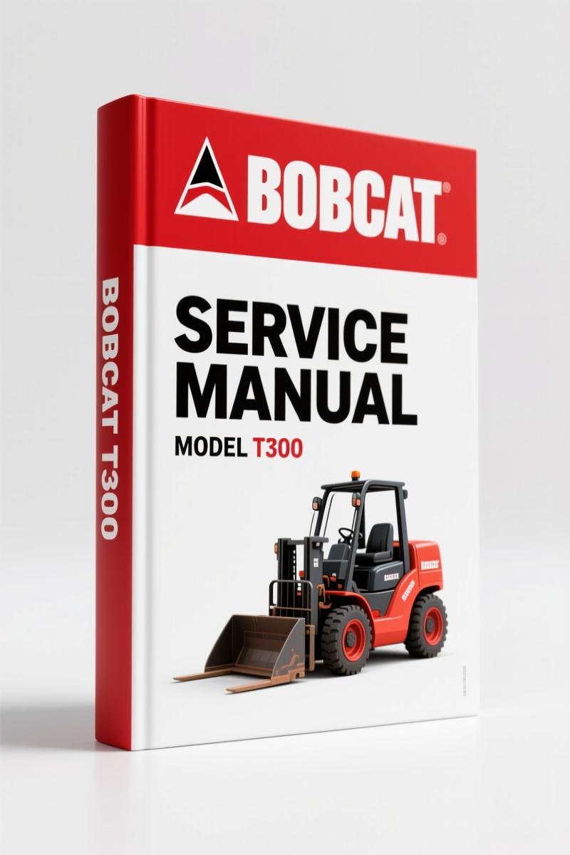Bobcat T300, T300 Turbo High Flow 2006 Service Manual – 1074 Pages Factory Specs