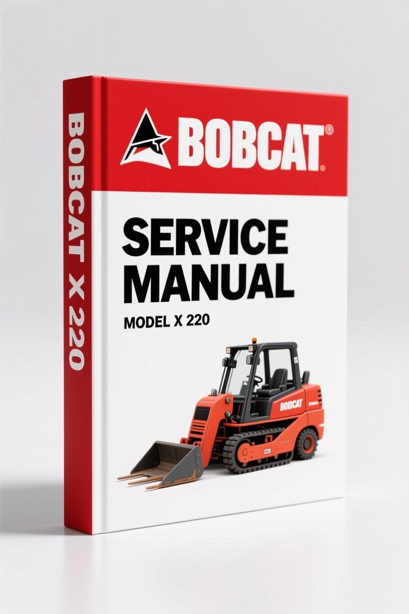 Bobcat X 220 1997 Service Manual – Factory Specs for Excavator