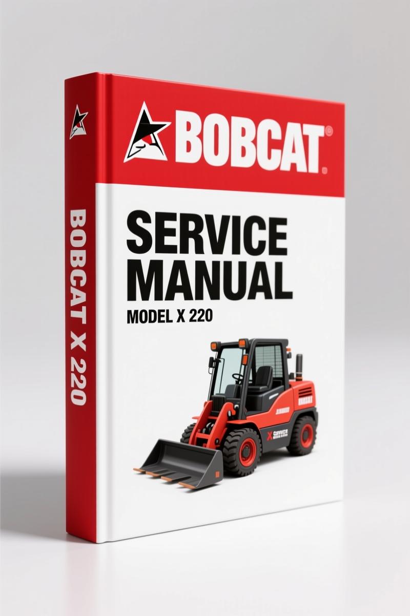 Bobcat X 220 1997 Service Manual – 305 Pages Factory Specs