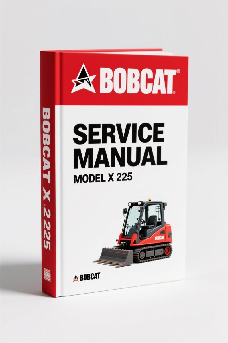 Bobcat X 225 1991 Service Manual – Factory Specs for Excavator Repair