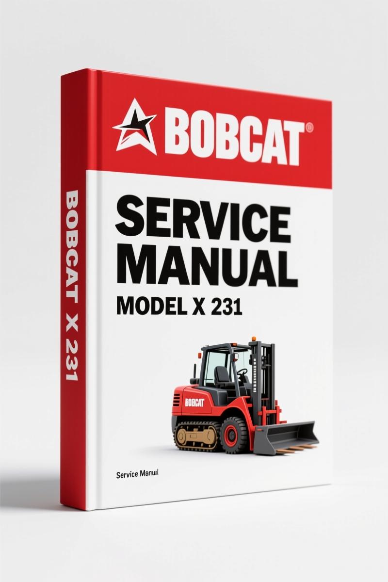 Bobcat X 231 1992 Service Manual – OEM Factory Specs