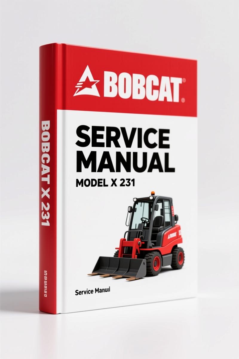 Bobcat X 231 1992 Service Manual – Factory Specs for Excavator Repair