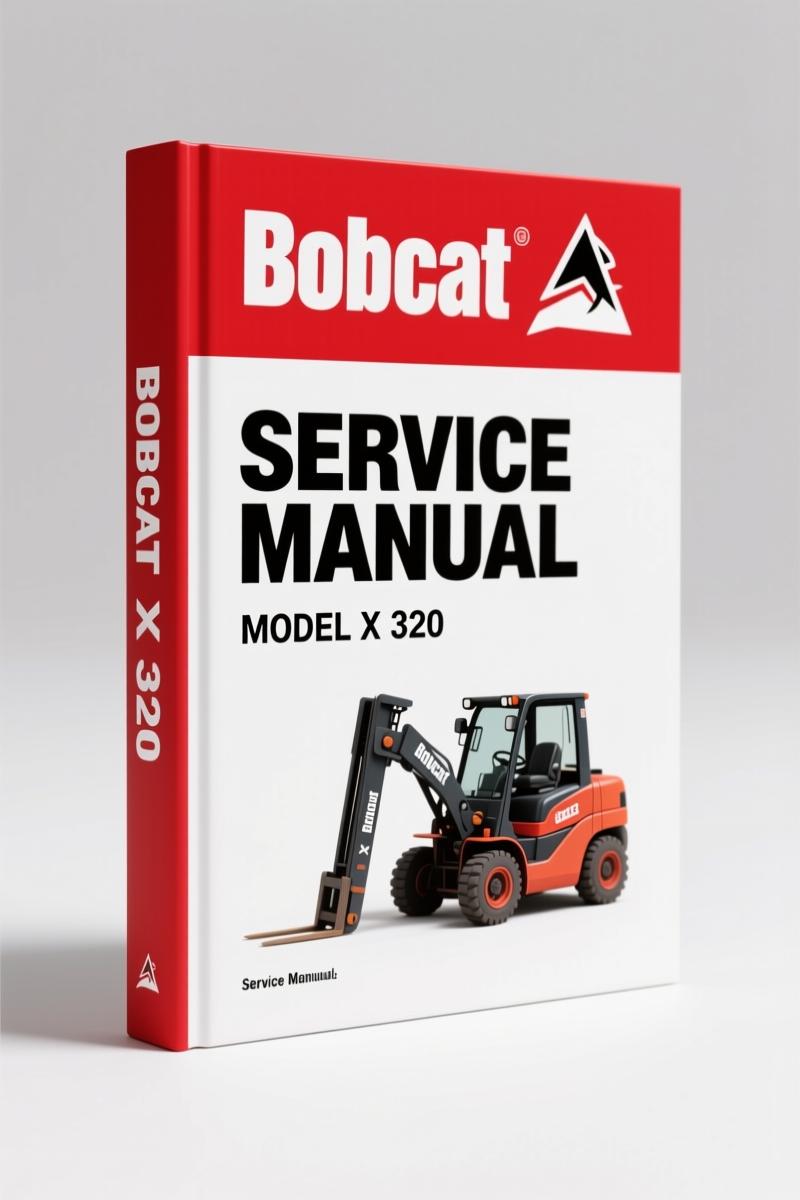 Bobcat X 320 1994 Service Manual – 353 Pages Factory Specs
